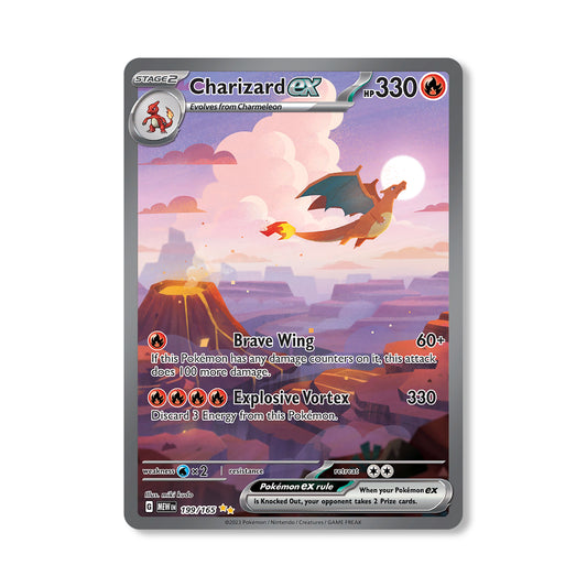 Charizard ex Pokémon Scarlet & Violet 151 - ex kaart | Engels