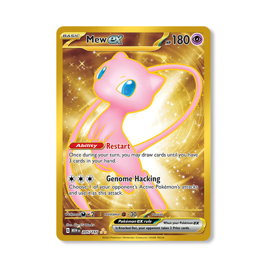 Mew ex Pokémon Scarlet & Violet 151 - ex kaart | Engels