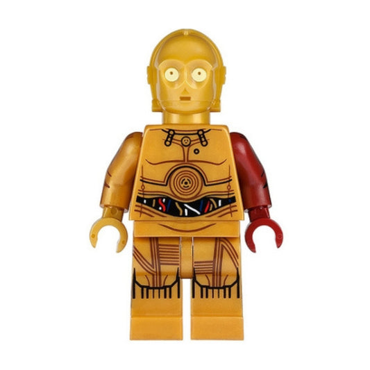 C-3PO LEGO Minifigure Gift for LEGO Star Wars Fans