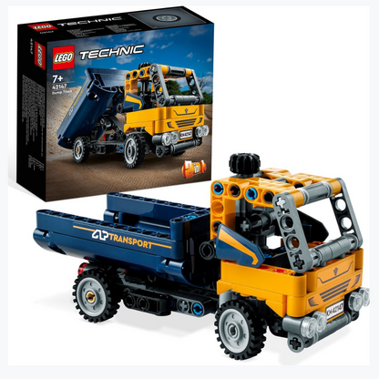 LEGO Technic Kiepwagen, 2in1 Bouwvoertuigen Speelgoed - 42147