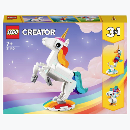 LEGO Creator 3in1 Magische Eenhoorn Speelgoed Set - 31140