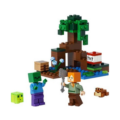 LEGO Minecraft Het Moerasavontuur Bouwset - 21240