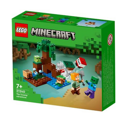 LEGO Minecraft Het Moerasavontuur Bouwset - 21240