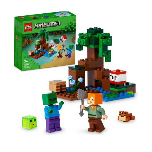 LEGO Minecraft Het Moerasavontuur Bouwset - 21240