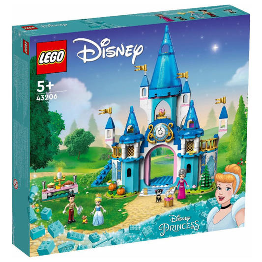 LEGO Disney Princess Het kasteel van Assepoester en de knappe prins - 43206