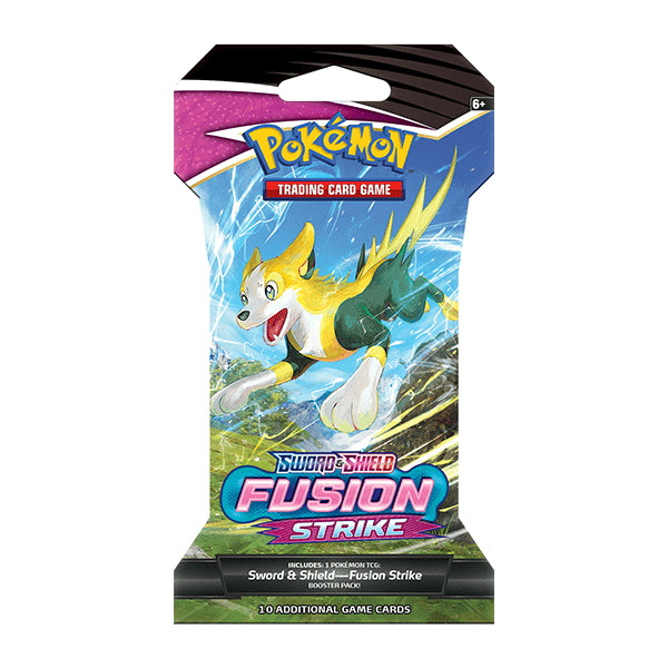 Pokémon TCG Fusion Strike Sleeved Booster Pack | Sword & Shield