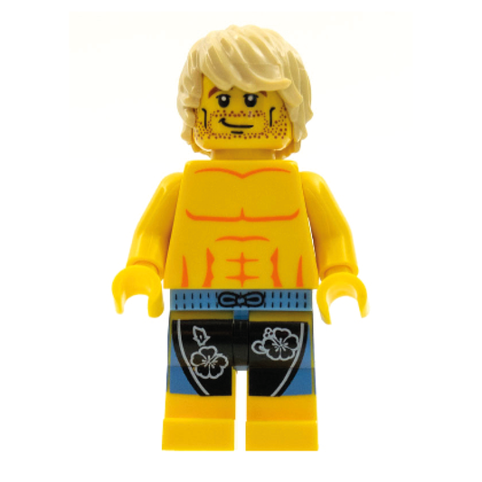 LEGO Minifigures Series 2 Surfer – Beach Surfing Minifigure