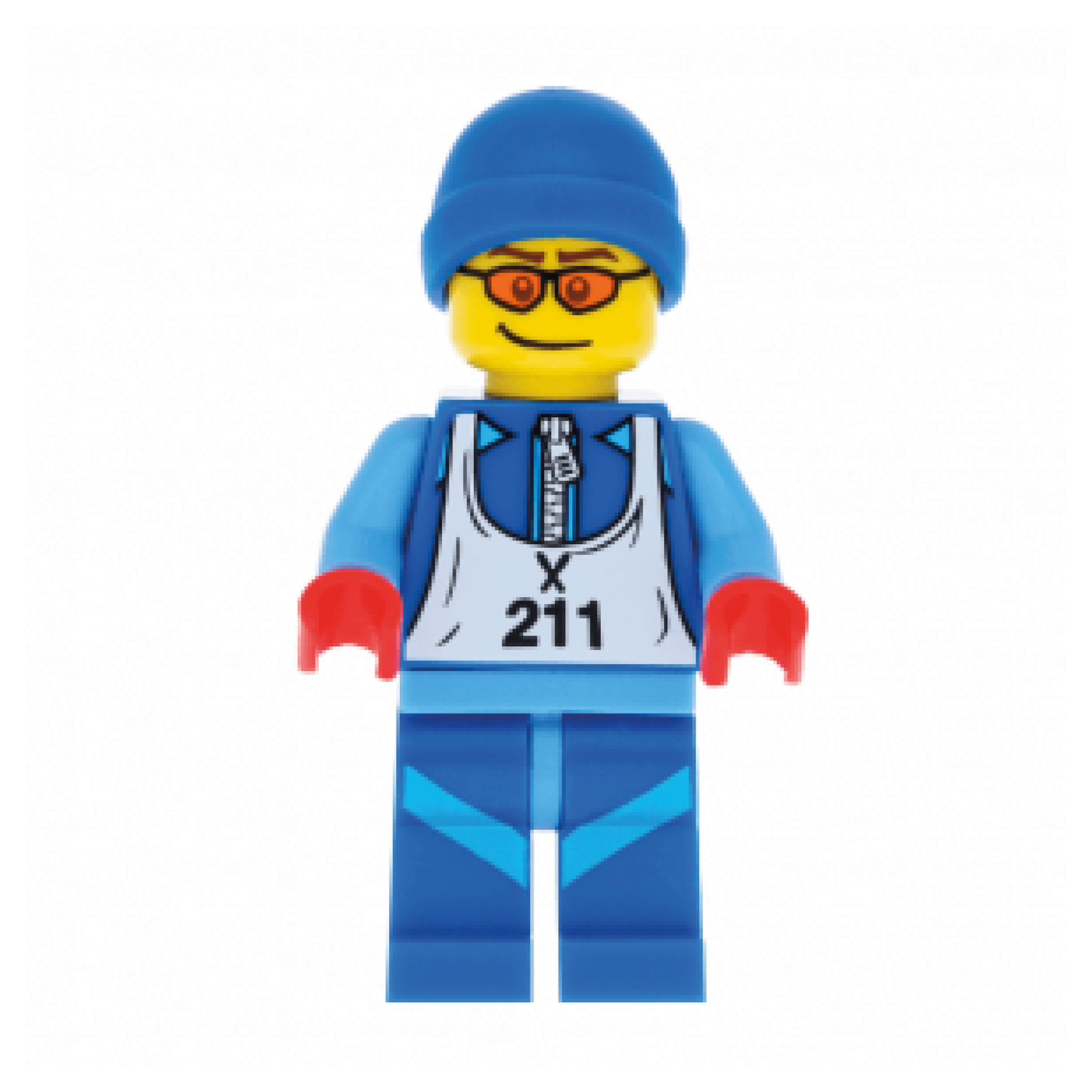LEGO Minifigures Series 2 Skier – Alpine Skiing Minifigure