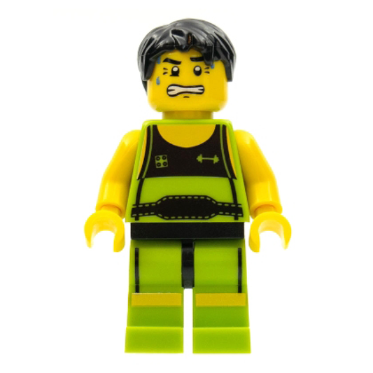LEGO Minifigures Series 2 Weightlifter – Strongman Athlete Minifigure
