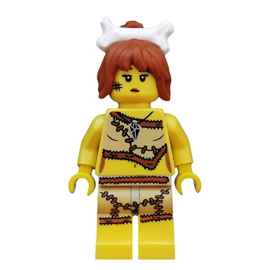 LEGO Minifigures Series 5 Cave Woman – Prehistoric Cavewoman Minifigure