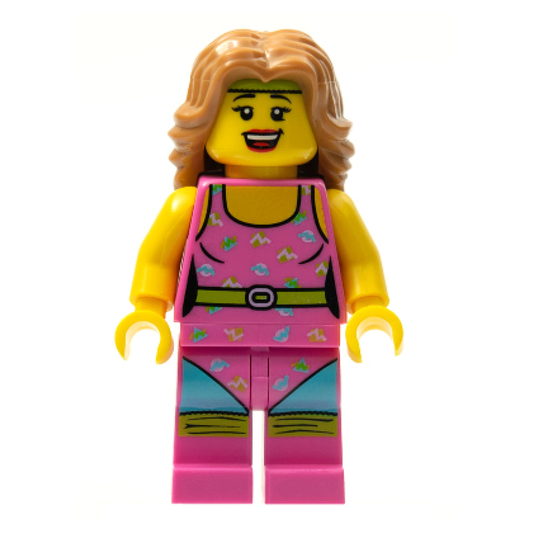 LEGO Minifigures Series 5 Fitness Instructor – Aerobics Instructor Minifigure