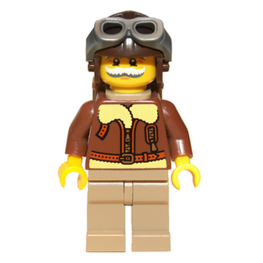 LEGO Minifigures Series 3 Pilot – Airplane Pilot Minifigure