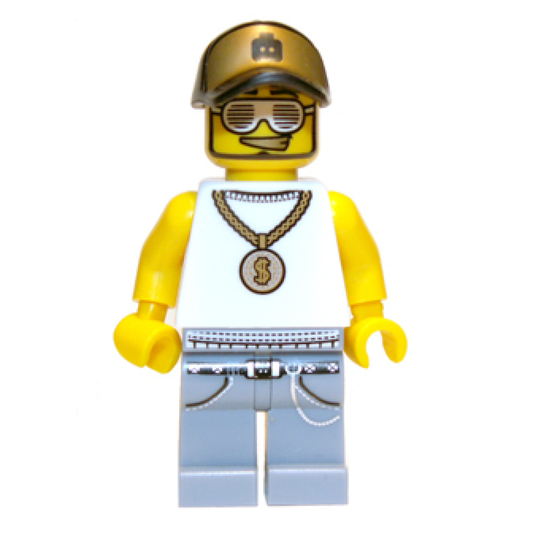 LEGO Minifigures Series 3 Rapper – Hip Hop Music Minifigure