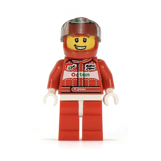 LEGO Minifigures Series 3 Race Car Driver – Racing Driver Minifigure