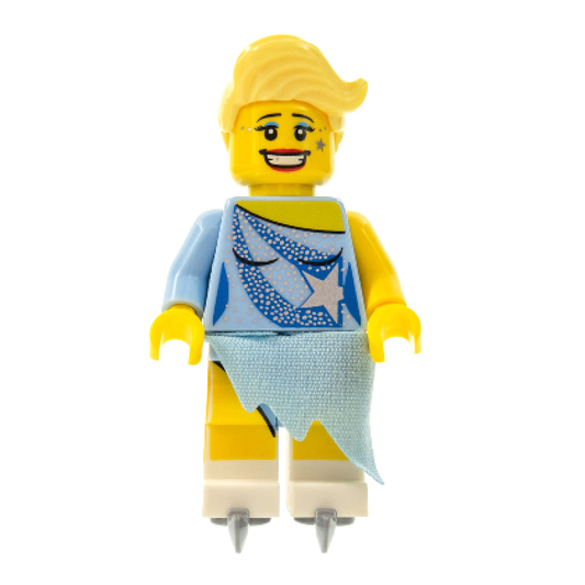 LEGO Minifigures Series 4 Ice Skater – Figure Skating Minifigure