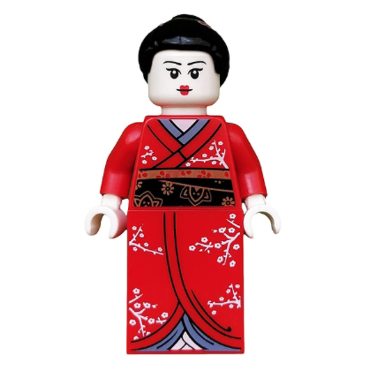 LEGO Minifigures Series 4 Kimono Girl – Japanese Kimono Minifigure