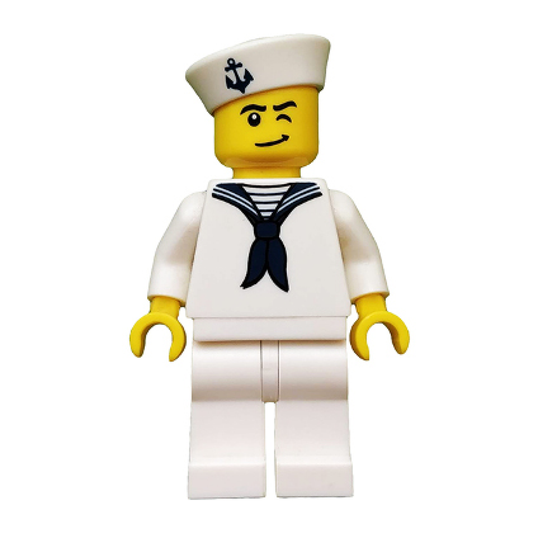 LEGO Minifigures Series 4 Sailor – Navy Sailor Minifigure
