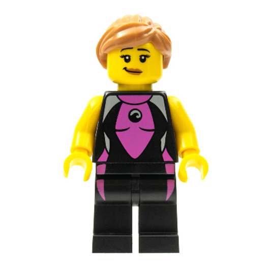 LEGO Minifigures Series 4 Surfer Girl – Female Surfing Minifigure