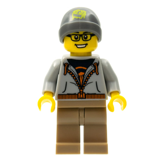 LEGO Minifigures Series 4 Street Skater – City Skate Minifigure