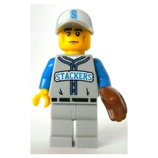 LEGO Minifigures Series 10 Baseball Fielder – Baseball Player Minifigure