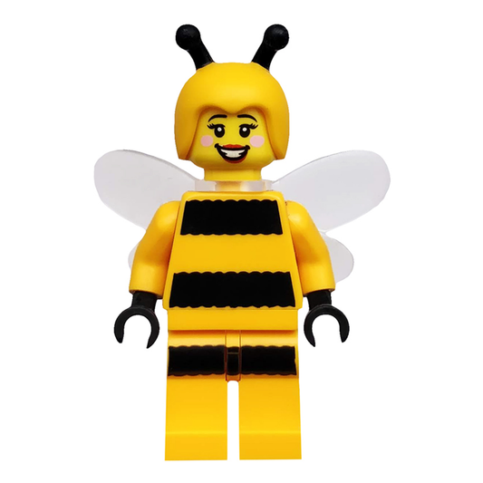 LEGO Minifigures Series 10 Bumblebee Girl – Bumblebee Costume Minifigure