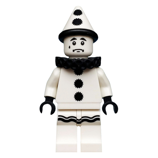 LEGO Minifigures Series 10 Sad Clown – Pierrot Sad Clown Minifigure