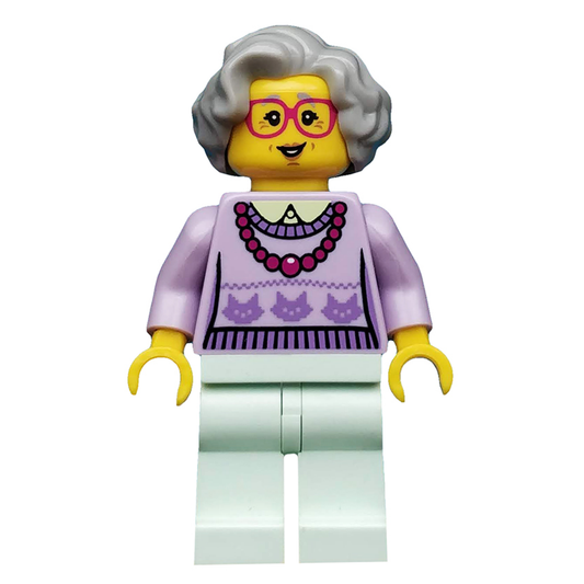 LEGO Minifigures Series 11 Grandma – Elderly Grandma Minifigure