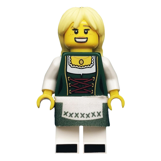 LEGO Minifigures Series 11 Pretzel Girl – German Pretzel Girl Minifigure