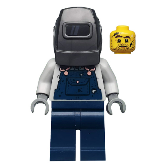 LEGO Minifigures Series 11 Welder – Industrial Welder Minifigure