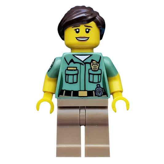 LEGO Minifigures Series 15 Animal Control Officer – Animal Control Officer Minifigure