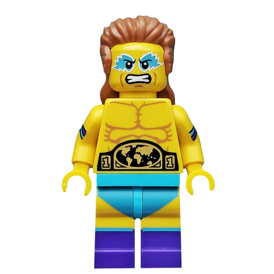 LEGO Minifigures Series 15 Wrestling Champion – Wrestling Champion Minifigure