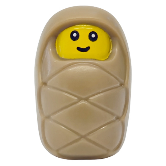 LEGO Minifigures Series 15 Baby / Infant – Baby Minifigure with Stud Holder on Back