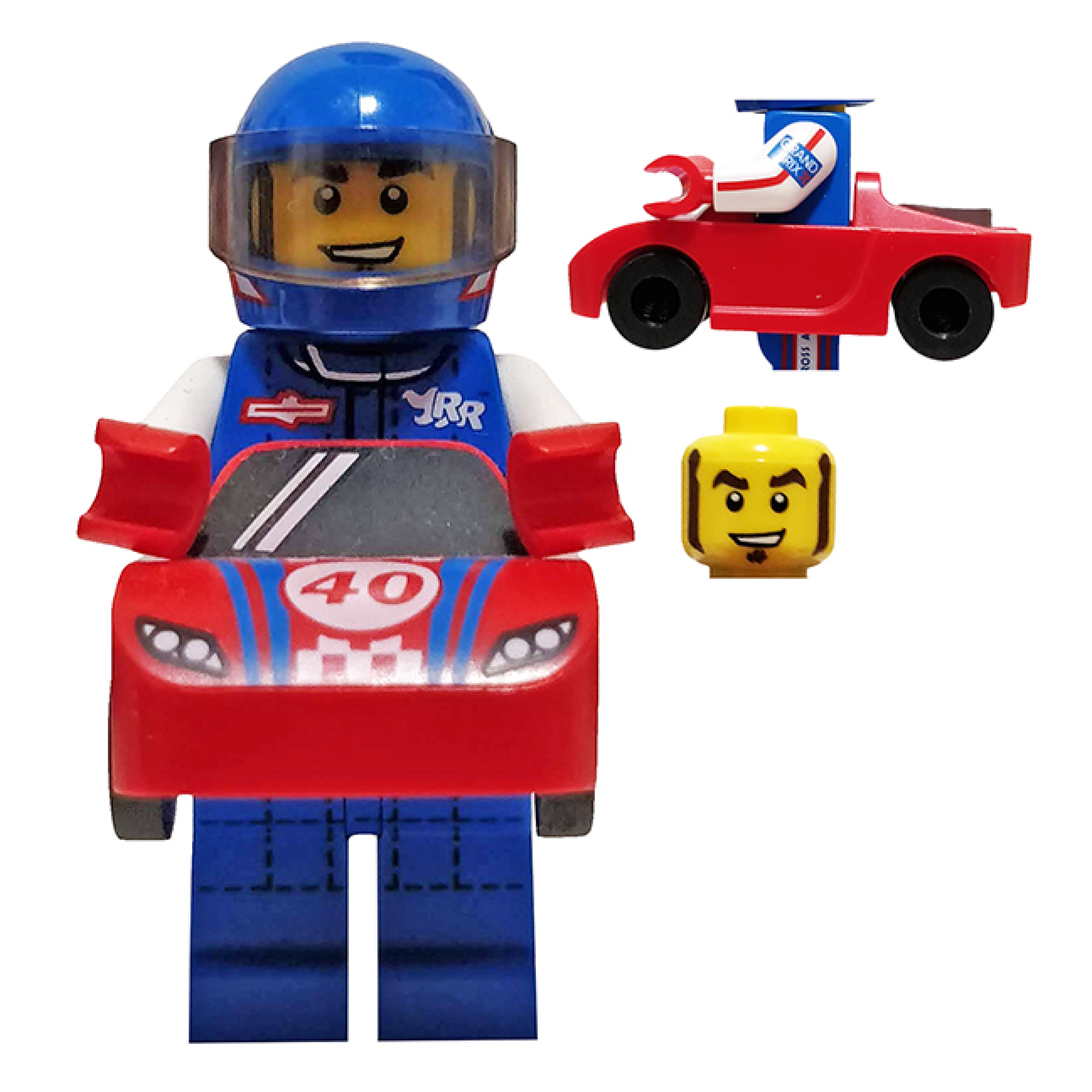 Race Car Guy, LEGO Collectible Minifigure Series 18 – Starbricks