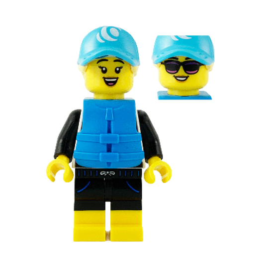Paddle Surfer LEGO Minifigure Series 21 – Collectible Figure