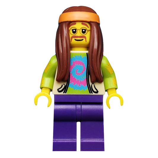 LEGO Minifigures Series 7 Hippie – Retro Hippie Minifigure