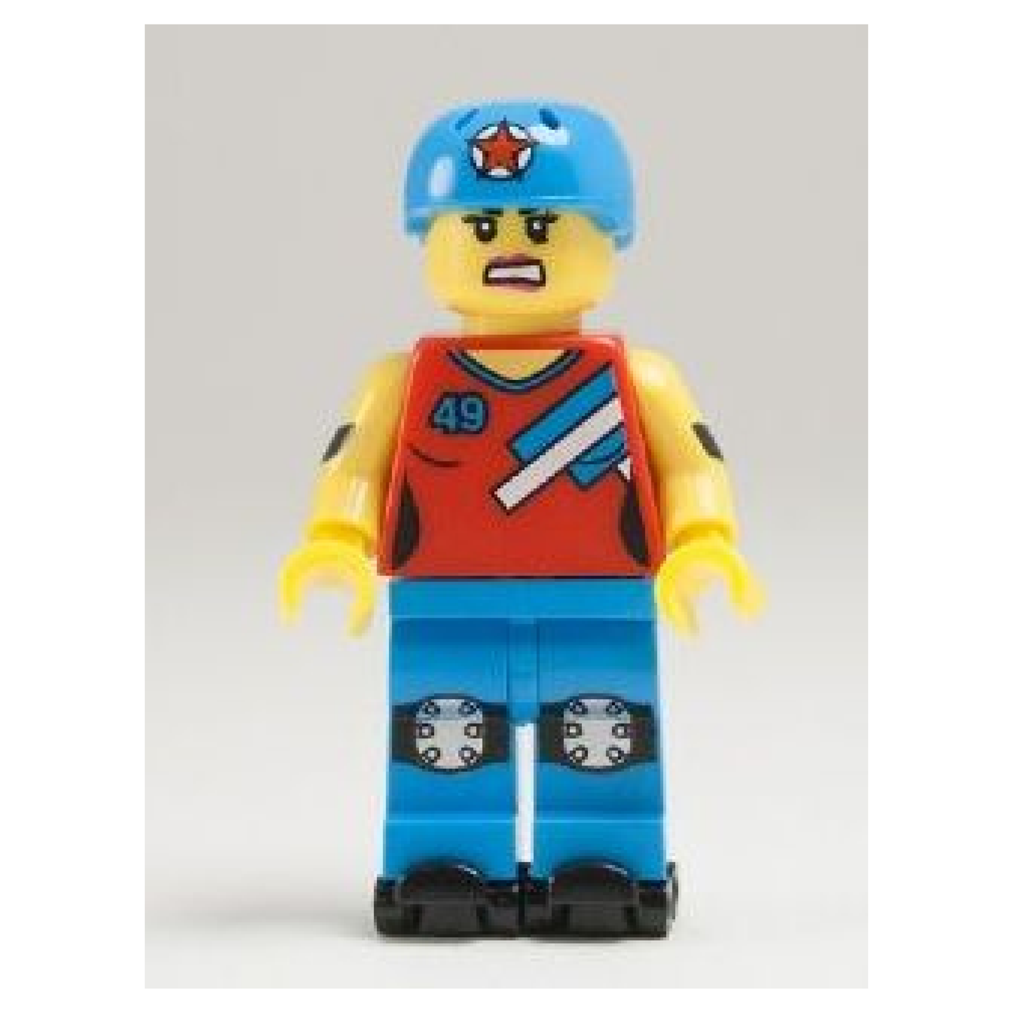 LEGO Minifigures Series 9 Roller Derby Girl – Roller Derby Athlete Minifigure