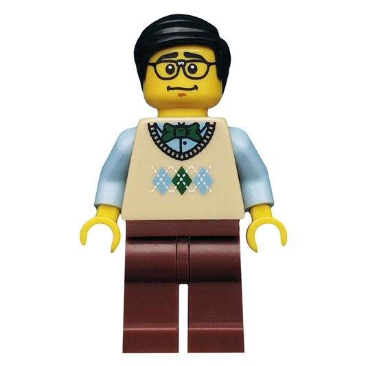 LEGO Minifigures Series 7 Computer Programmer – Nerd Computer Programmer Minifigure