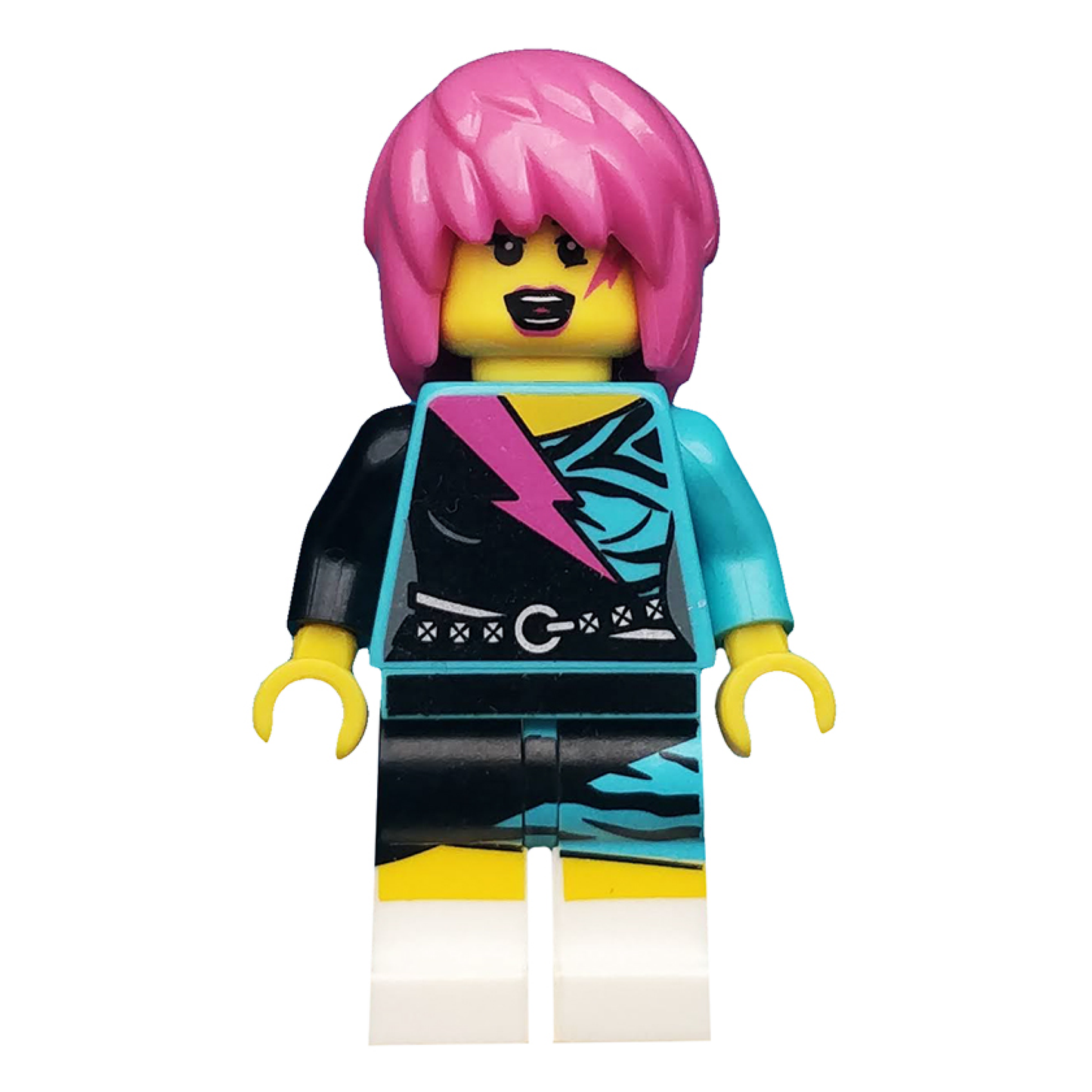 LEGO Minifigures Series 7 Rocker Girl – Punk Rocker Girl Minifigure