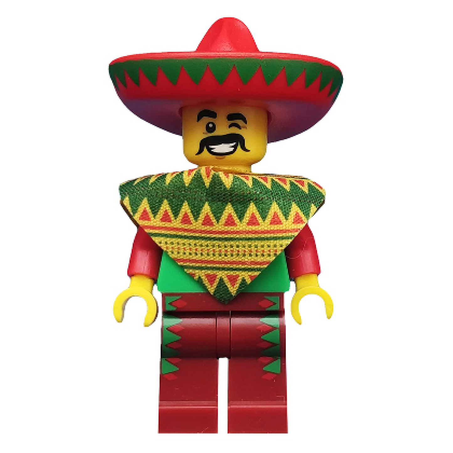 LEGO Minifigures The LEGO Movie Series 1 Taco Tuesday Guy – Taco Tuesday Guy Minifigure