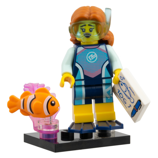 Set col29-2 - Marine Biologist, Series 29 (Complete Set with Stand and Accessories)