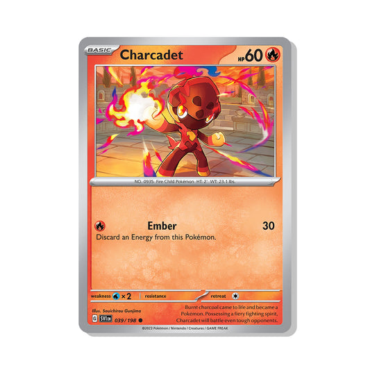 Charcadet Pokémon Scarlet & Violet - Normal kaart | Engels