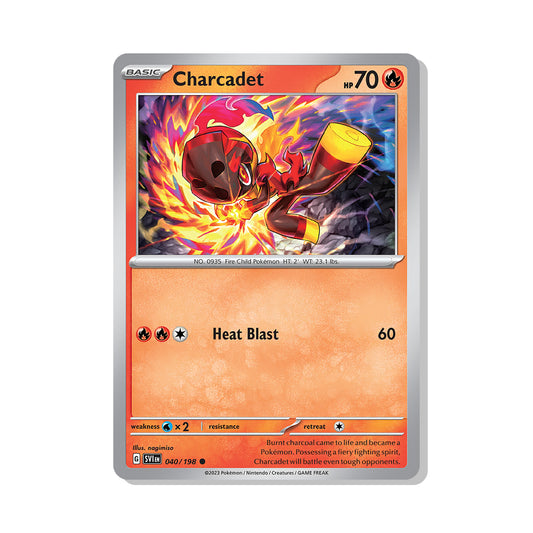 Charcadet Pokémon Scarlet & Violet - Reverse Holo kaart | Engels