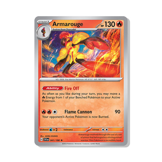 Armarouge Pokémon Scarlet & Violet - Holo kaart | Engels