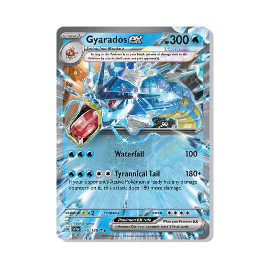 Gyarados ex Pokémon Scarlet & Violet - ex kaart | Engels