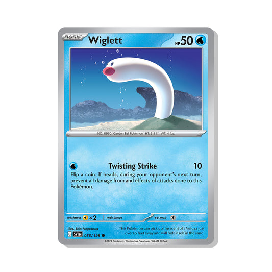 Wiglett Pokémon Scarlet & Violet - Normal kaart | Engels
