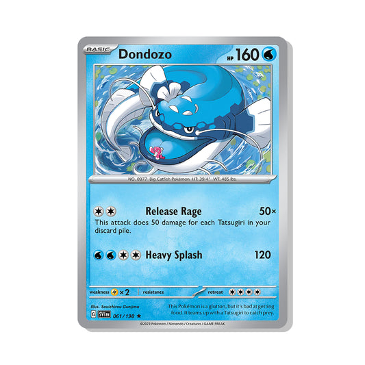 Dondozo Pokémon Scarlet & Violet - Normal kaart | Engels