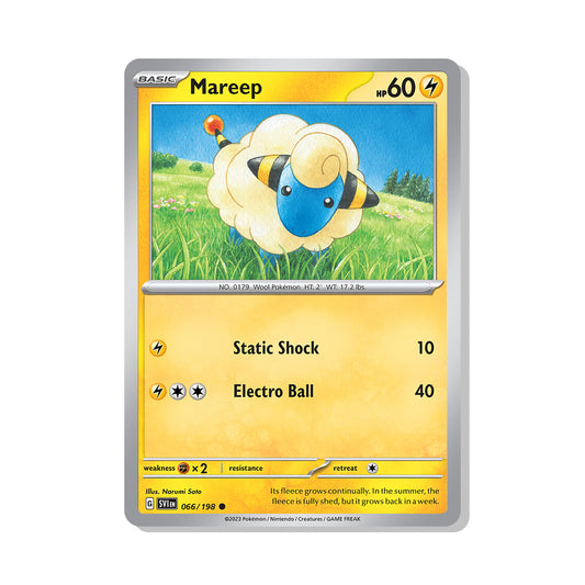 Mareep Pokémon Scarlet & Violet - Reverse Holo kaart | Engels