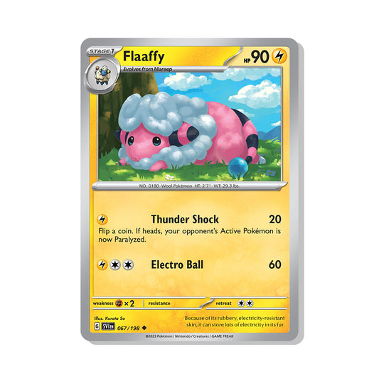 Flaaffy Pokémon Scarlet & Violet - Normal kaart | Engels