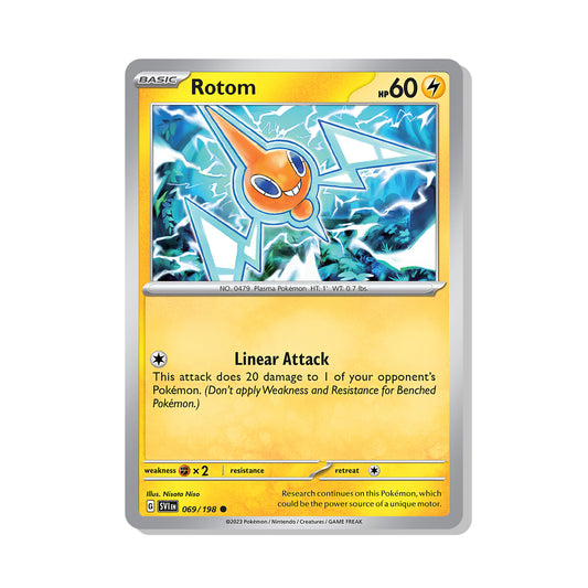 Rotom Pokémon Scarlet & Violet - Normal kaart | Engels