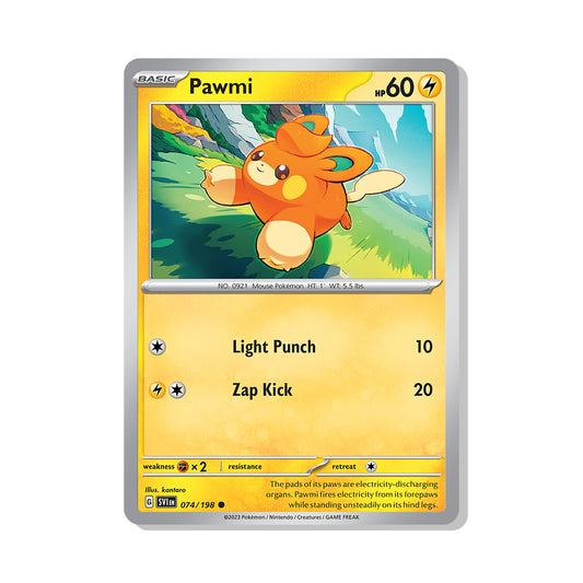 Pawmi Pokémon Scarlet & Violet - Reverse Holo kaart | Engels